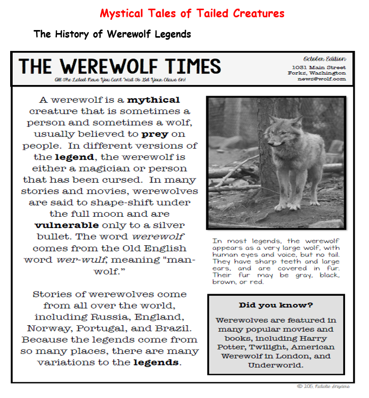 Summer Reading Werewolves Milford Library